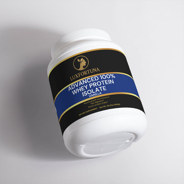 100 Whey Protein Isolate – Premium Vanilla Protein for Muscle Recovery