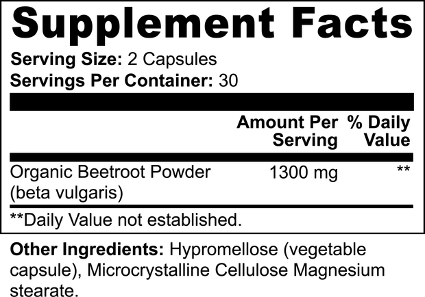 Organic Beetroot Powder