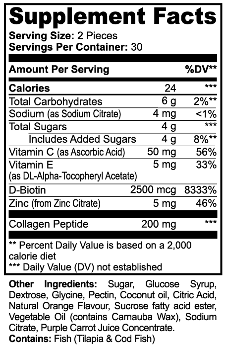 Collagen Radiance Gummies (Adult)