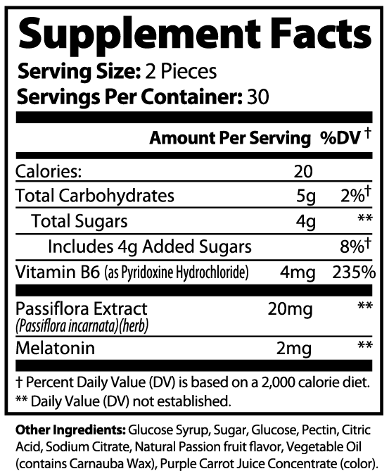 Melatonin Gummies (Adult)